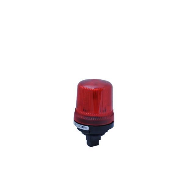 B100STR030B.1 E2S  XenonStrobe B100STR  24vDC 1:RED 1J 0,75Hz IP65 10-30vDC iø37 Panel Mount